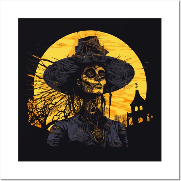 Southern Gothic Witch Voodoo Doctor Wall Art by tatadonets